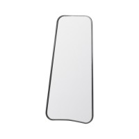 Gallery Direct 5059413256721 Kurva Silver Leaner