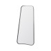 Gallery Direct 5059413256721 Kurva Silver Leaner