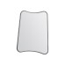 Gallery Direct 5059413256738 Kurva Silver Rectangle