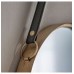 Gallery Direct 5059413256745 Marston Mirrors with Leather Hanging Strap Gold  Set Of 2