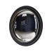 Gallery Direct 5059413329487 Rockbourne Convex Mirror Black & Gold