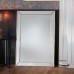 Gallery Direct 5059413329838 Petruth Rectangle Mirror Silver