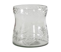 Ваза Gallery Direct 5059413409110 Bauzon Crystal Cut Vase Large