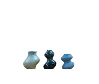Gallery Direct 5059413677410 Saburo Vase Small Set of 3pc.