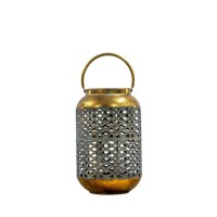 Gallery Direct 5059413683077 Edith Lantern Bronze/Verdigris