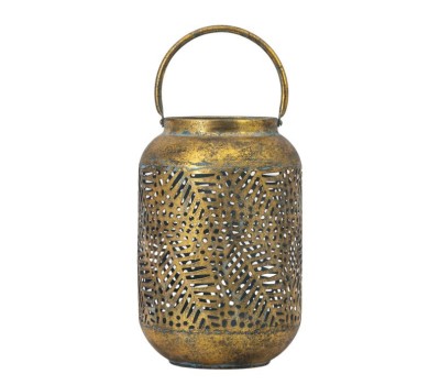 Gallery Direct 5059413683084 Leafy Lantern Bronze