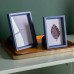 Gallery Direct 5059413694615 Bernie Trays Ochre/Gold  Set of 2pc.