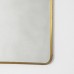 Огледало Gallery Direct 5059413695117 Zuri Mirror Square Antique Brass