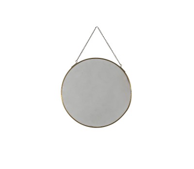 Огледало Gallery Direct 5059413695124 Zuri Mirror Round Antique Brass