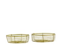 Gallery Direct 5059413695308 Howell Tray Round Set of 2pc.