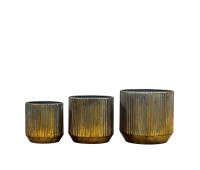 Gallery Direct 5059413695469 Evie Planter Small Set of 3pc.