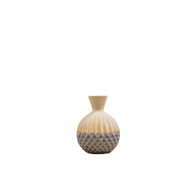 Gallery Direct 5059413695889 Ramona Vase Grey Small
