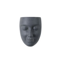 Gallery Direct 5059413696046 Serene Wall Planter Black