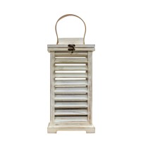 Фенер Gallery Direct 5059413696084 Shutter Lantern White Small