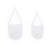 Gallery Direct 5059413696770 Lexy Wall Planter Set of 2