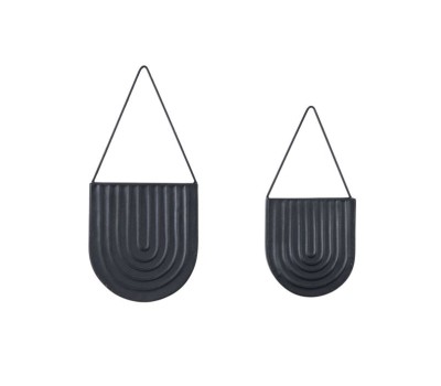 Gallery Direct 5059413696787 Lexy Wall Planter Set of 2