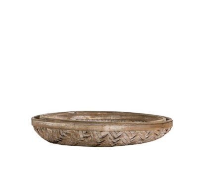 Gallery Direct 5059413696961 Java Tray Bamboo Set of 2pc.