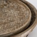 Gallery Direct 5059413696961 Java Tray Bamboo Set of 2pc.