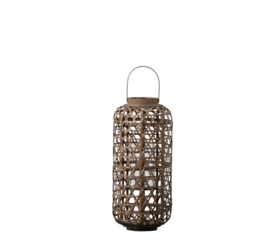 Gallery Direct 5059413697012 Buru Lantern Small Brown