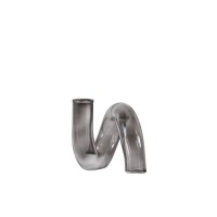 Gallery Direct 5059413697449 Whirly Vase Grey