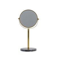 Настолно огледало Gallery Direct 5059413697647 Bella Vanity Mirror Black & Gold