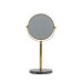 Настолно огледало Gallery Direct 5059413697647 Bella Vanity Mirror Black & Gold