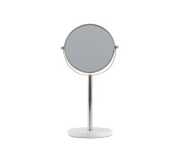 Настолно огледало Gallery Direct 5059413697654 Bella Vanity Mirror White & Silver