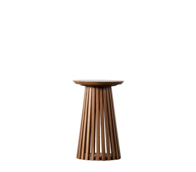 Помощна маса Gallery Direct 5059413699900 Brookland Slatted Side Table Oak
