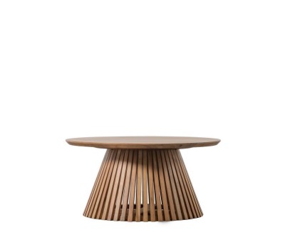 Маса за кафе Gallery Direct 5059413699917 Brookland Slatted Coffee Table Oak