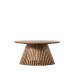 Маса за кафе Gallery Direct 5059413699917 Brookland Slatted Coffee Table Oak