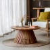 Маса за кафе Gallery Direct 5059413699917 Brookland Slatted Coffee Table Oak
