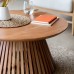 Маса за кафе Gallery Direct 5059413699917 Brookland Slatted Coffee Table Oak