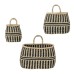 Gallery Direct 5059413701153 Ahanna Wall Basket Set of 3