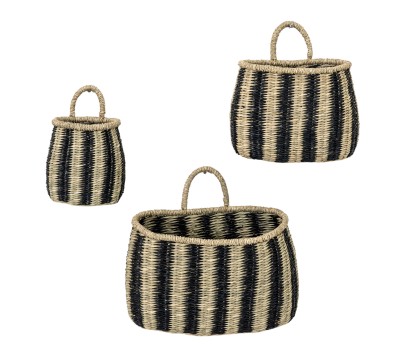 Gallery Direct 5059413701160 Aleki Wall Basket Set of 3