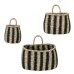 Gallery Direct 5059413701160 Aleki Wall Basket Set of 3