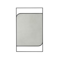Огледало Gallery Direct 5059413702006 Visano Mirror Black 