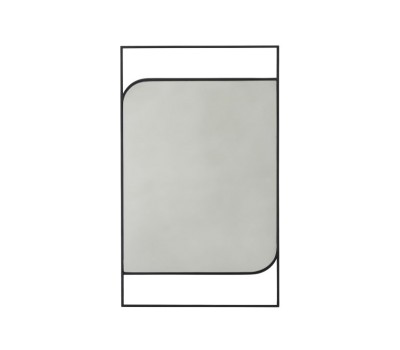 Gallery Direct 5059413702006 Visano Mirror Black 