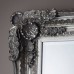 Gallery Direct 840435834685 Carved Louis Leaner Mirror Silver