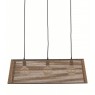 Пендел GALLIS LIGHTING 00008339 WOOD MEGA TETRAGON