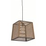 Пендел GALLIS LIGHTING 00008509 WOOD MINI TETRAGON
