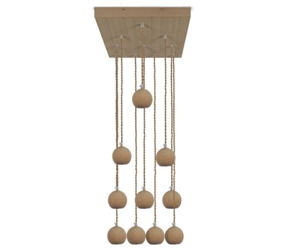 Пендел GALLIS LIGHTING 00013932 WOOD BALL 11SQ