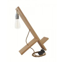 Настолна лампа GALLIS LIGHTING 00014414 WOOD ATHINA 07