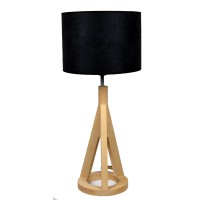 Настолна лампа GALLIS LIGHTING 00033646 WOOD KRYPTON + 00030657 ELISA D30