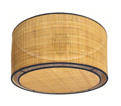 GALLIS LIGHTING 00037839 WOOD BASE PL + 00036995 ELSA STRAW