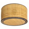 GALLIS LIGHTING 00037839 WOOD BASE PL + 00036995 ELSA STRAW