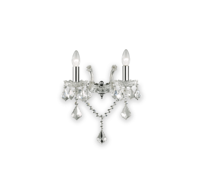 Аплик Ideal Lux 035642 Florian AP2 Chrome