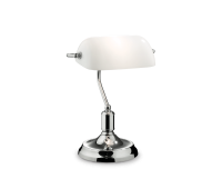 Настолна лампа Ideal Lux 045047 Lawyer TL1 Chrome