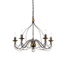 Полилей Ideal Lux 057187 Corte SP5 Antique Brown
