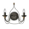 Аплик Ideal Lux 057200 Corte AP2 Antique Brown