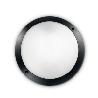 Фасаден аплик IDEAL LUX 096674 LUCIA-1 AP1 NERO